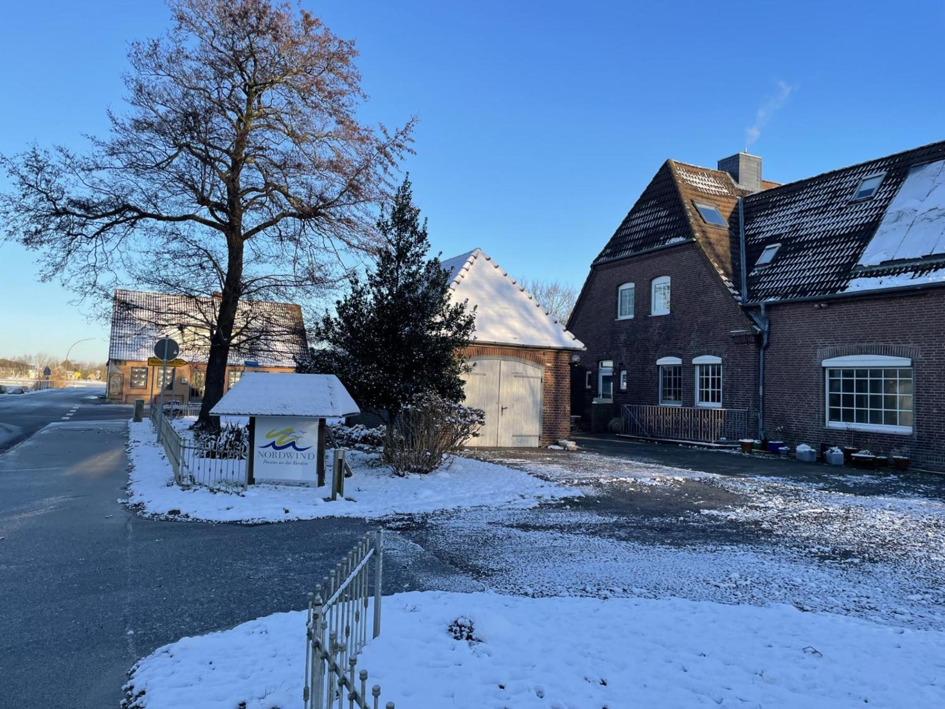 Pension Nordwind Hedwigenkoog Exterior foto